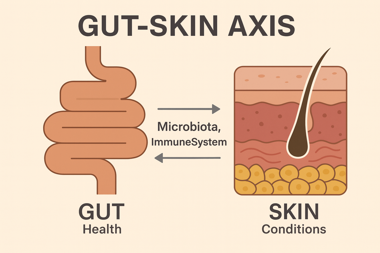 gut skin axis