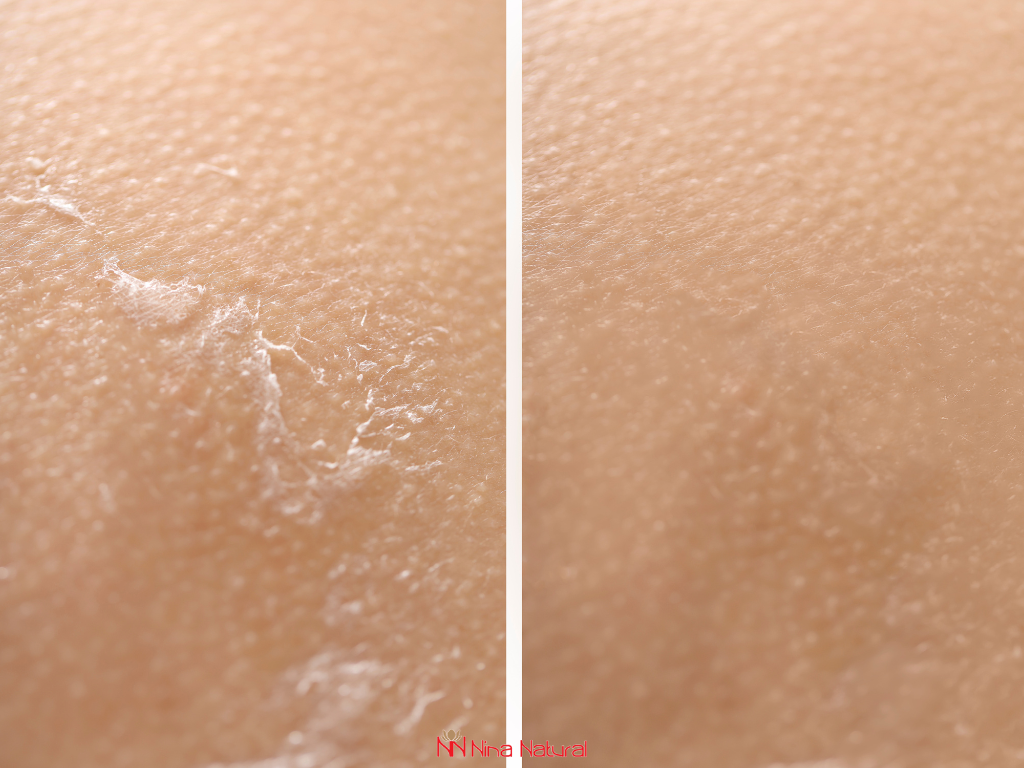 izgled kreme koja se rola na koži